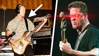 James Hetfield&#39;s BASS riffs