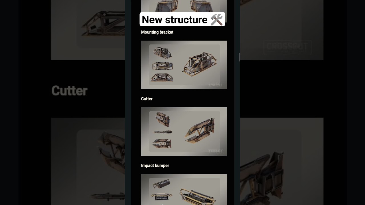 New structure parts 