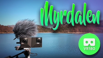 3D VR180 6K | Spring day at Myrdalen, Bergen. [insta360 EVO]