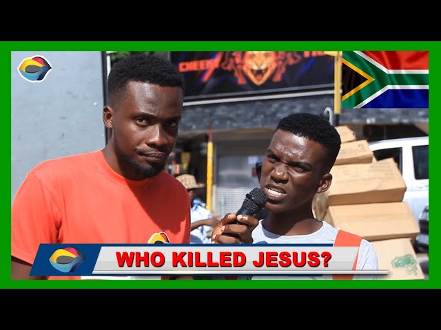 Who Killed JESUS? | Street Quiz 🇿🇦 | Funny Videos | Funny African Videos | African Comedy | class=
