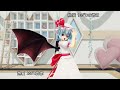 【東方MMD】【4K/60fps】 热爱105°C的你/熱愛105℃の君へ 「レミリアとさとり」《カメラモーション配布あり》