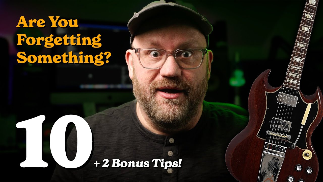 10 Overlooked Guitar Fixes Every Guitarist Should Know - YouTube