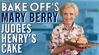 Mary Berry judges Henry's cake