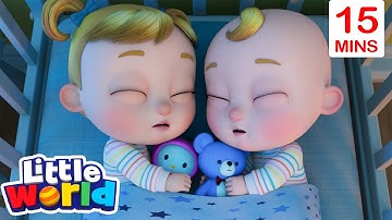 Time To Rest Babies | Little World | 💤 Bedtime, Wind Down, and Sleep with Moonbug Kids