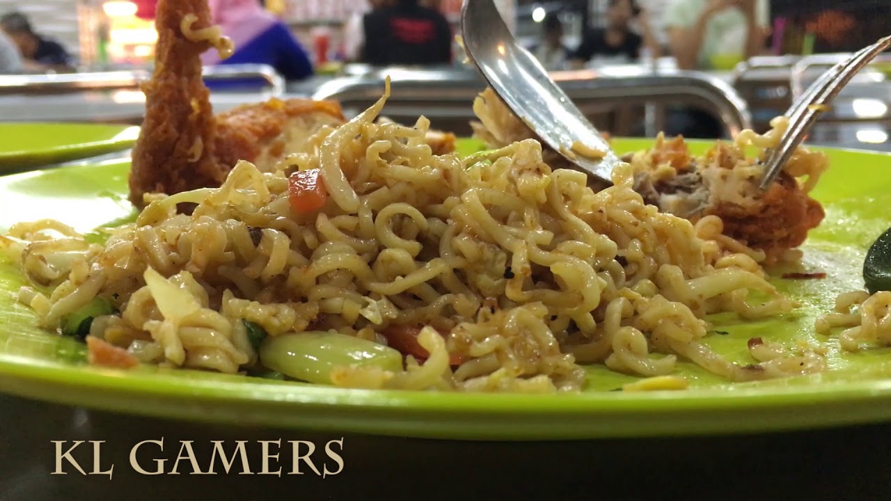 Maggi Goreng Ayam ASMR Eating