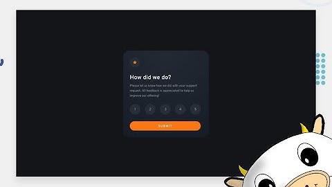HTML, CSS, & JS | Frontend Mentor Challenge | Interactive rating component
