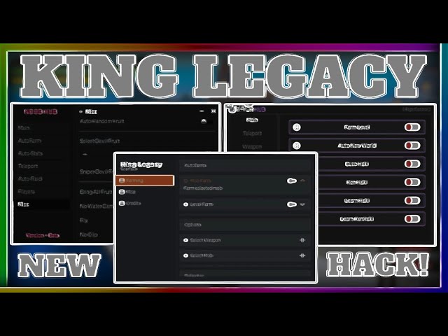 MELHOR] King Legacy Hack Script: AUTO FARM, COLLECT FRUITS