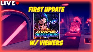 ANIME DEFENDERS NEW RAID UPDATE IS HERE!! (EARLY ACCESS)