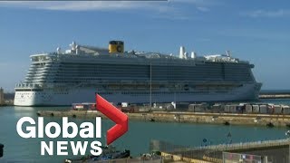 Coronavirus outbreak: Cruise ship with 6,000 passengers stuck at Italian port after virus scare
