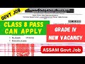 Grade IV Assam Public Service Commission (APSC)/ APSC Grade 4 2025