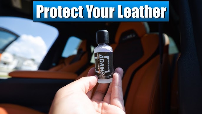 Adam's UV Leather & Vinyl Interior Ceramic Coating - Ceramic Nano Glass  Coating for Hard Interior Surfaces | Ultimate Protection for Your Leather