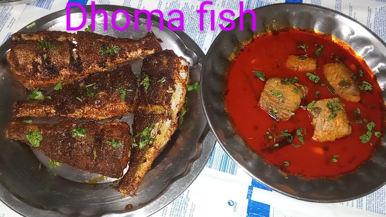 Dhuma Fish dhoma fish fry and gravy - YouTube