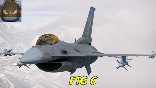 War Thunder SIM - F16 C - Quick Look.