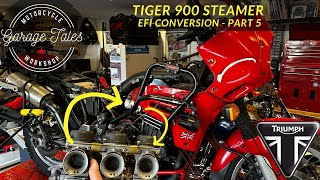 Triumph Tiger EFI Conversion - Part 5 ( Throttle Bodies & Smoke)