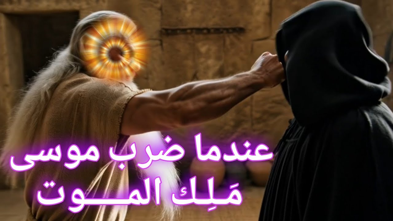 قصة موسى وملك الموت: من اللطمة إلى الاختيار الصعب