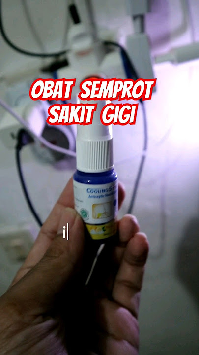 obat sakit gigi semprot