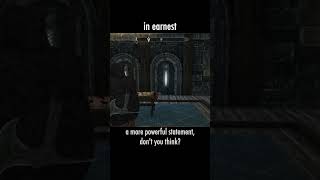in earnest — The Elder Scrolls V: Skyrim dialogue scene