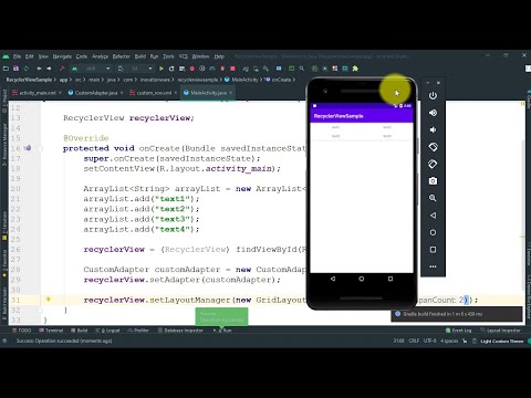 Video: Cum creez un RecyclerView?