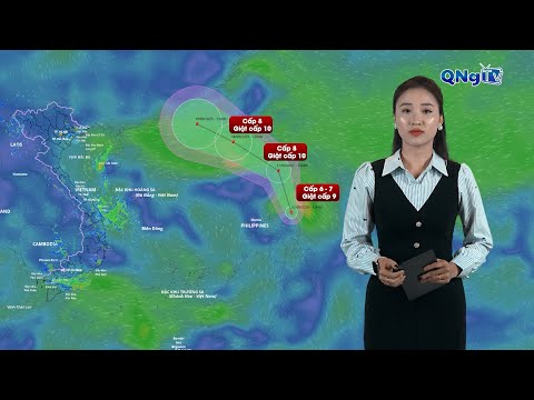 Áp thấp nhiệt đới gần biển Đông | BẢN TIN THỜI TIẾT