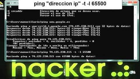 Ataque masivo a Paginas Webs con Cmd