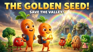 The Secret of Vegetable Valley 🥕🌽 | The Golden Seed | Full Animated Movie for Kids🖼️ 