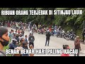 Hari Paling Kacau...!!! Ribuan Orang Terjebak Macet di Sitinjau Lauik