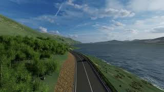 Road Visualization - Adriatic sea 💙