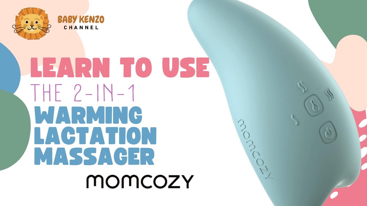  Momcozy Warming Lactation Massager 2-in-1, Soft Breast  Massager for Breastfeeding, Heat + Vibration Adjustable for Clogged Ducts,  Improve Milk Flow, Engorgement : Baby