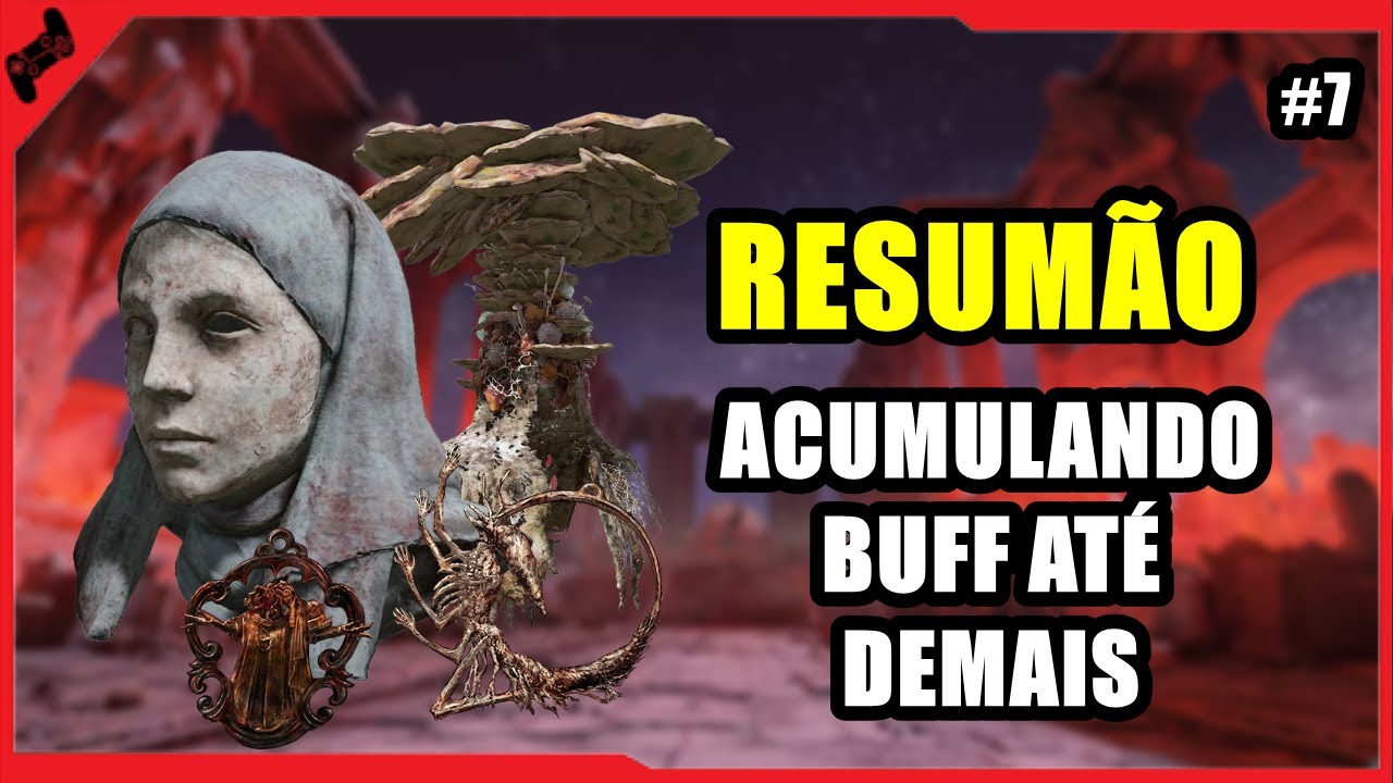 ELDEN RING (BUILD CONSUMIVEL) - A TECNICA DO BUFF SUPREMO  !!!