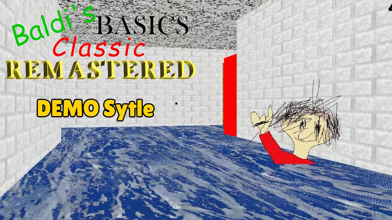 Glitch Style Baldi Remastered. Baldi Basics Classic Remastered Error.