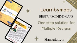 Learnbymaps | The one stop solution for multiple revision | UPSC CSE Mindmaps | Best IAS Material