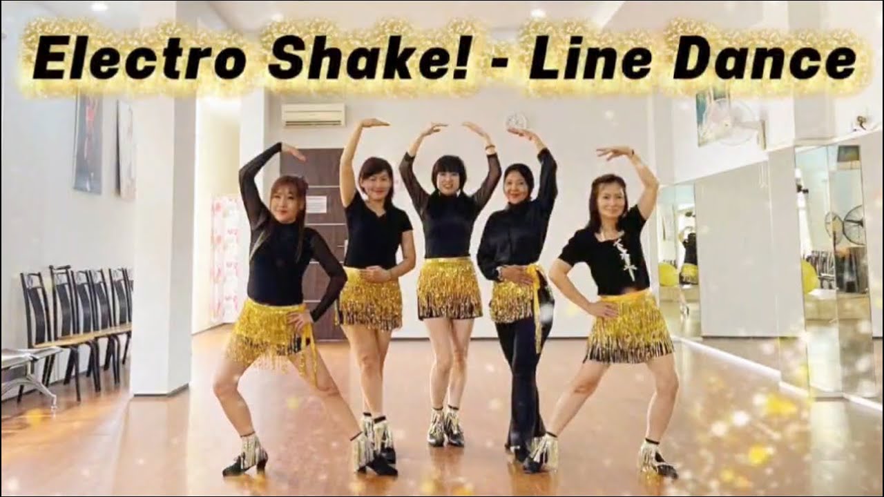 Electro Shake - Line Dance - YouTube