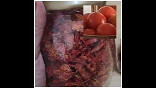 Drying Tomatoes and Peppers