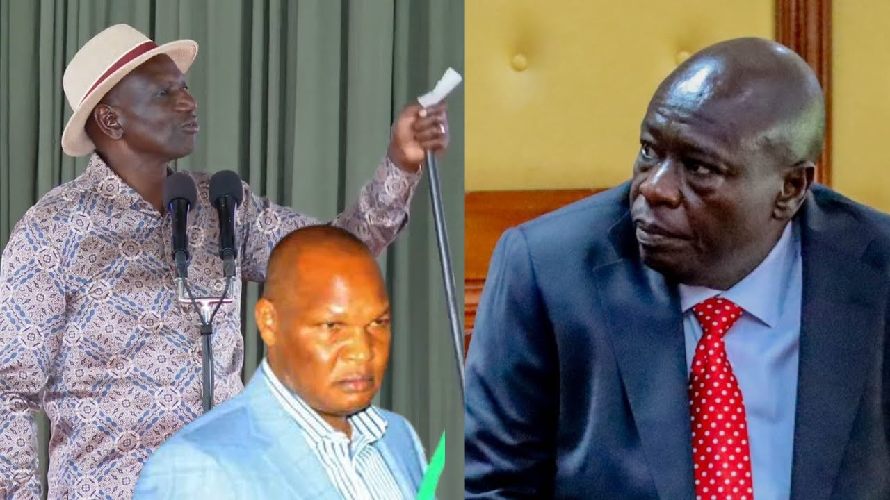 FURIOUS PRESIDENT RUTO HITS BACK AT GACHAGUA AFTER HE ATTACKED HIS AID ...