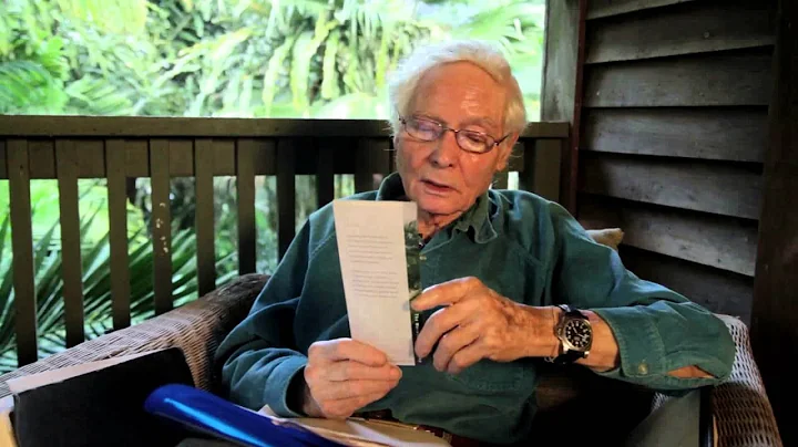 "Place" - W.S. Merwin - Bonus footage from  "W.S. ...