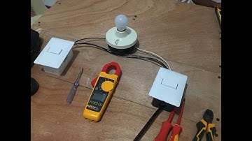 Cómo hacer una conexión three way (circuito escalera)