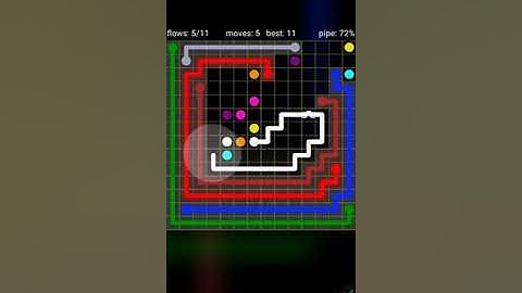 How To Solve Flow Free Bridges 14x14 Mania Pack Level 11 Board Walk Through Solution Walkthrough