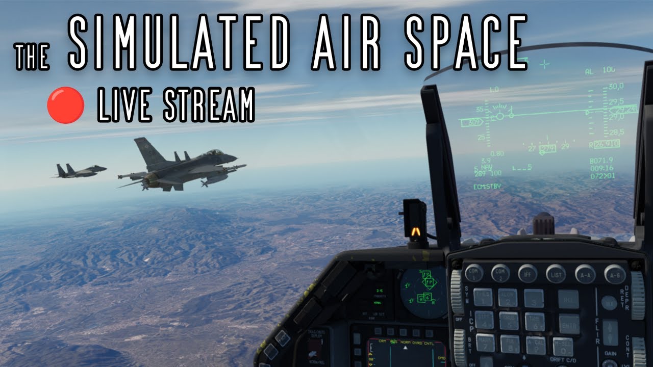 🔴 Lets Talk Falcon BMS and DCS World – The Simulated Airspace (EP 10)