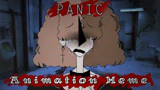 PANIC | Animation Meme | Slight flash + gore warning | SAW AU | Early Halloween special | FlipaClip