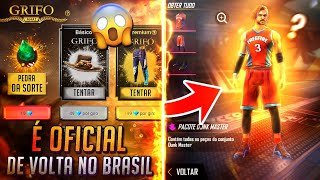É OFICIAL! EVENTO DA CALÇA ANGELICAL DIA 15, DUNK MASTER DE VOLTA, NOVA LOJA E MAIS - FREE FIRE