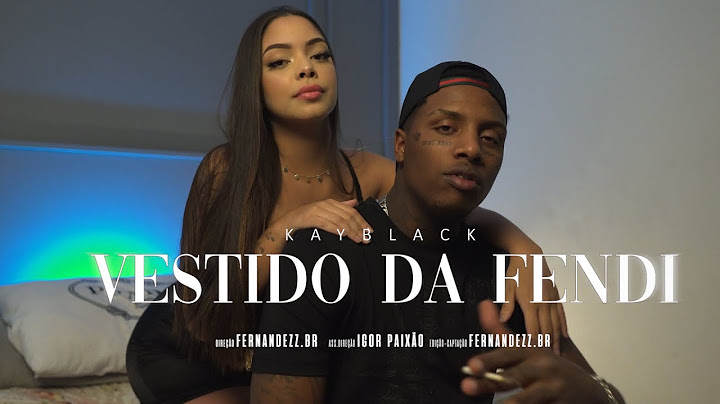 Kayblack - Vestido da Fendi  (Dir. @fernandezz.br)