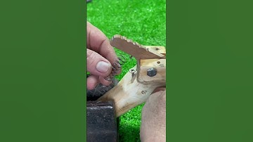 Handcraft a simple Trigger mechanism # Craft idea # DIY # wooden crossbow