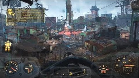 Mini nuke MINIGUN vs. Diamond City