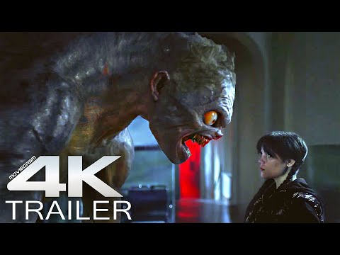 WEDNESDAY Season 2 Official Trailer 2025 Jenna Ortega Netflix Series 4K 