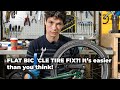 Fixing your Brompton Bicycle&#39;s flat tire - 6 Speed version