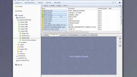 SolidWorks 2011 - Enterprise PDM Enhancements