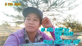 Món chè đánh bơ thật ngoan/và ngoại cảnh thật đẹp/ M pha mama