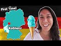KOBLENZ, GERMANY - First Time in this Beautiful City! (River Views, Gondola Ride, Ice Cream)