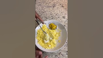 Deviled eggs recipe #shorts