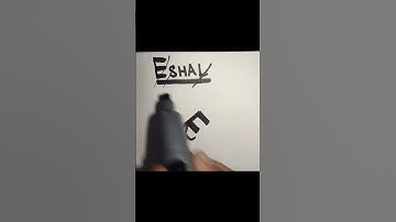Eshal name logo request done